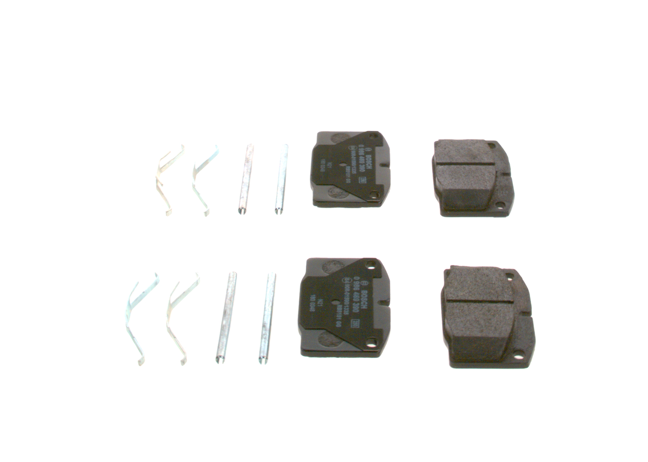 BOSCH Bremseklodser 0986469390 for VAUXHALL HOLDEN OPEL LOTUS