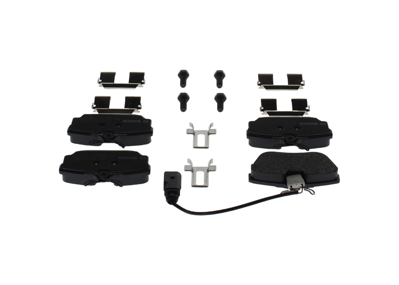 BOSCH Bremseklodser 0986494619 for VW