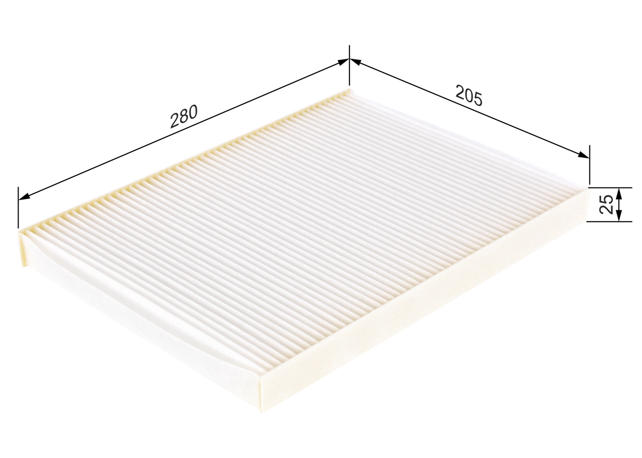 BOSCH Kabineluftfilter 1 987 432 012 for VW