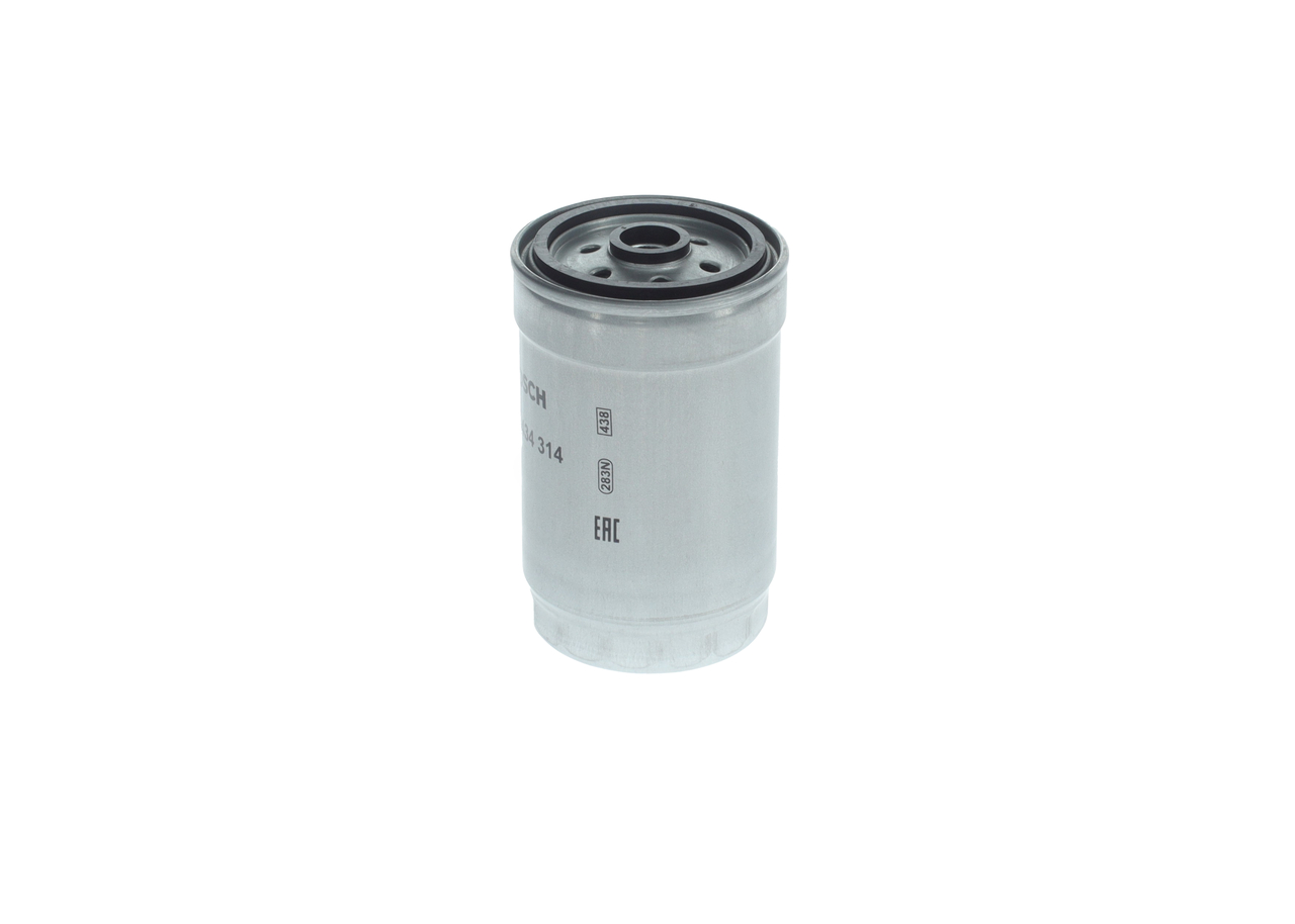 BOSCH Brændstof-filter 1457434314 Påskruet 144mm for PEUGEOT IVECO FIAT LANCIA JEEP KIA MARUTI