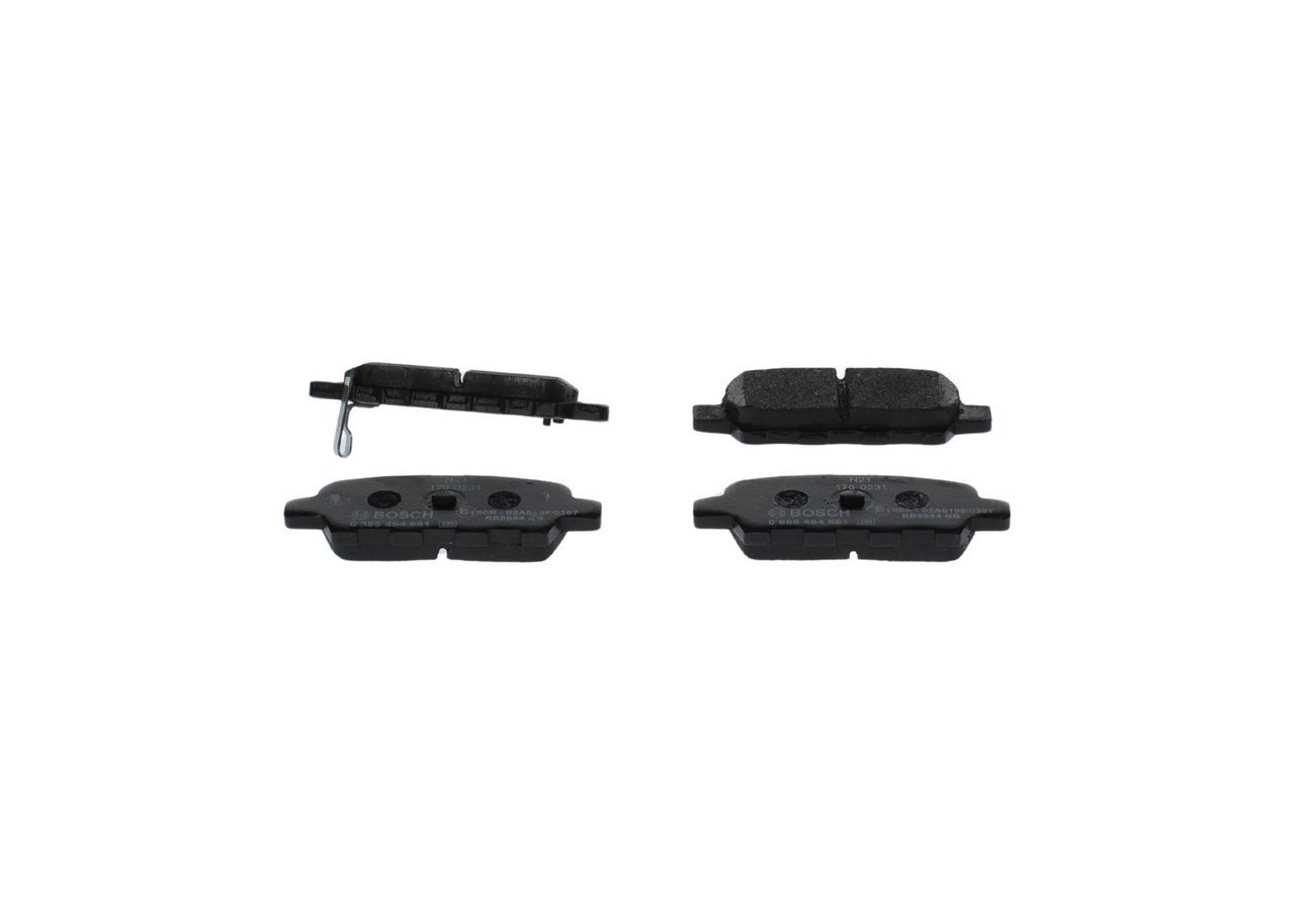 BOSCH Bremseklodser 0986494861 for INFINITI NISSAN