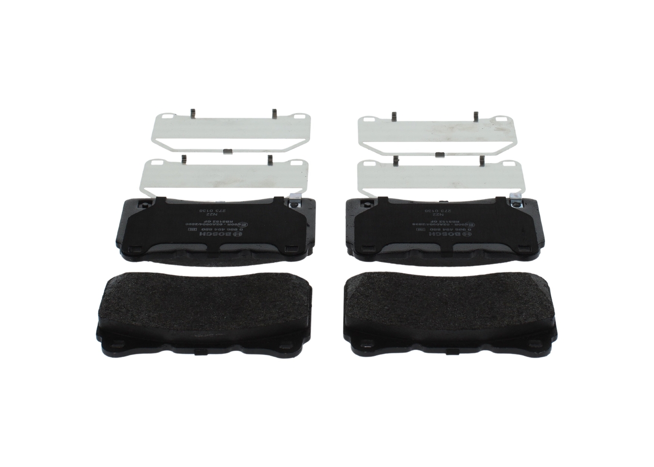 BOSCH Bremseklodser 0986494880 for OPEL VAUXHALL CADILLAC TESLA HYUNDAI