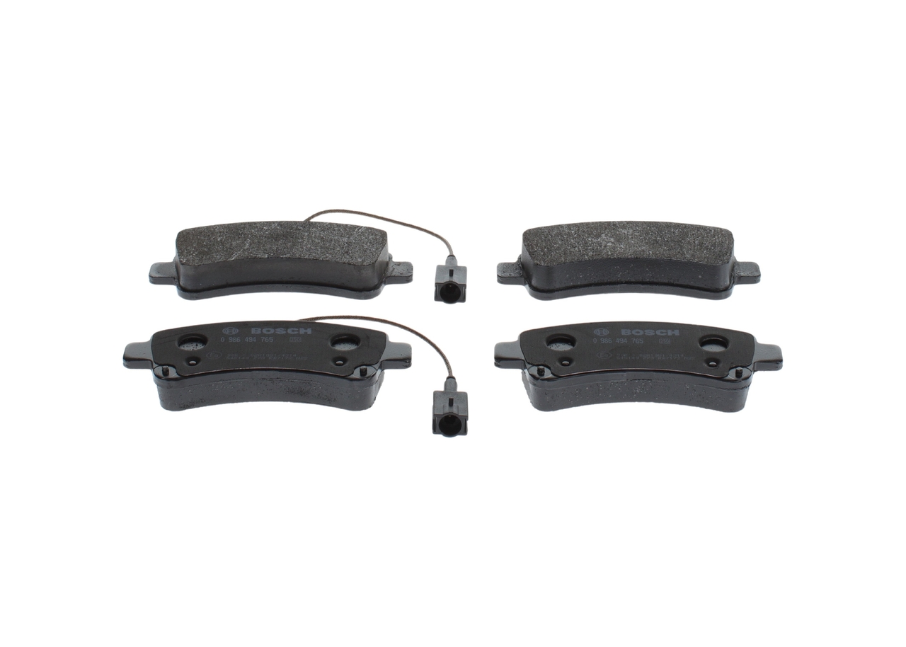 BOSCH Bremseklodser 0986494765 for FIAT PEUGEOT CHRYSLER