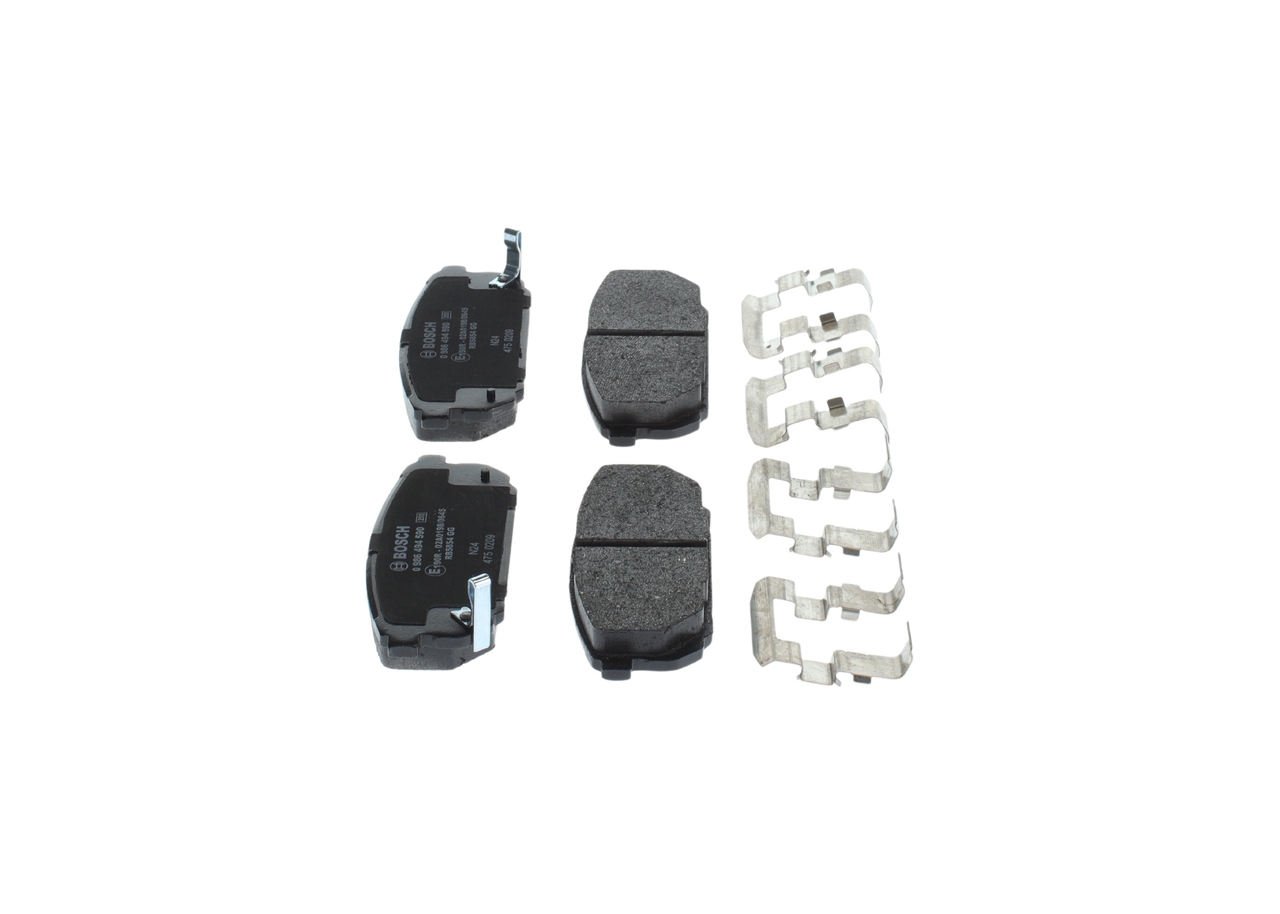 BOSCH Bremseklodser 0986494590 for KIA