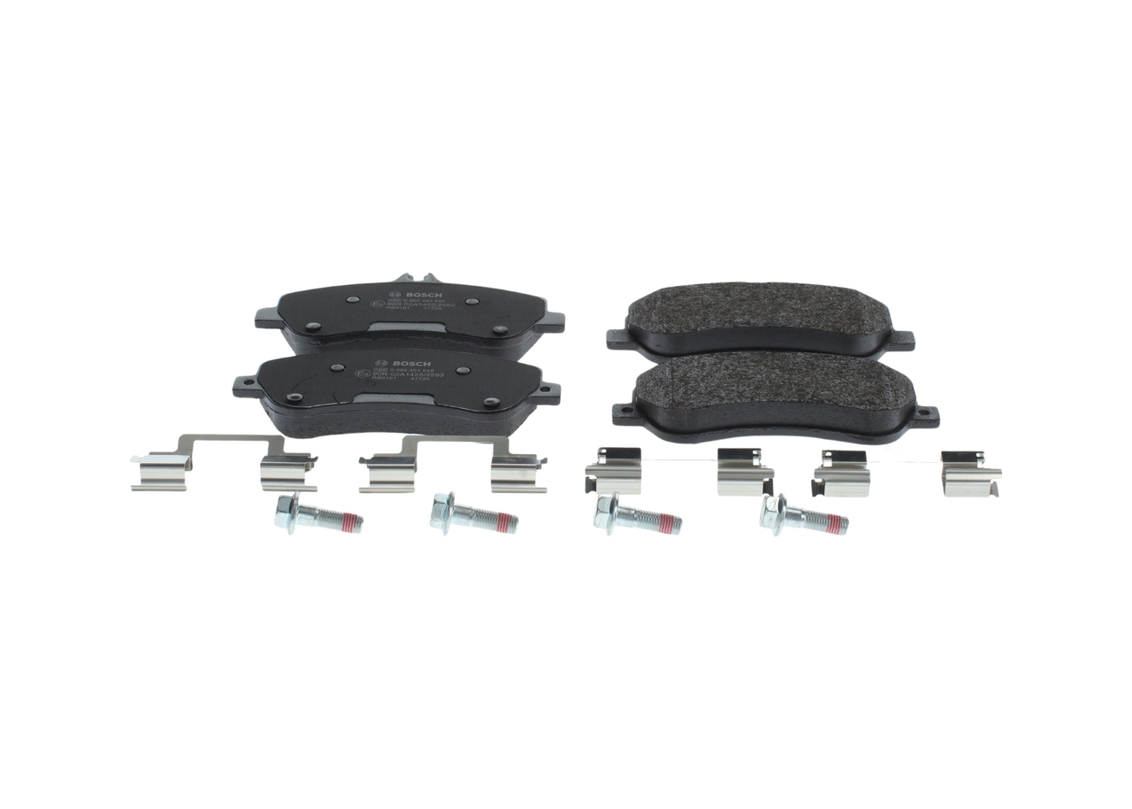 BOSCH Bremseklodser 0986494648 for MERCEDES-BENZ