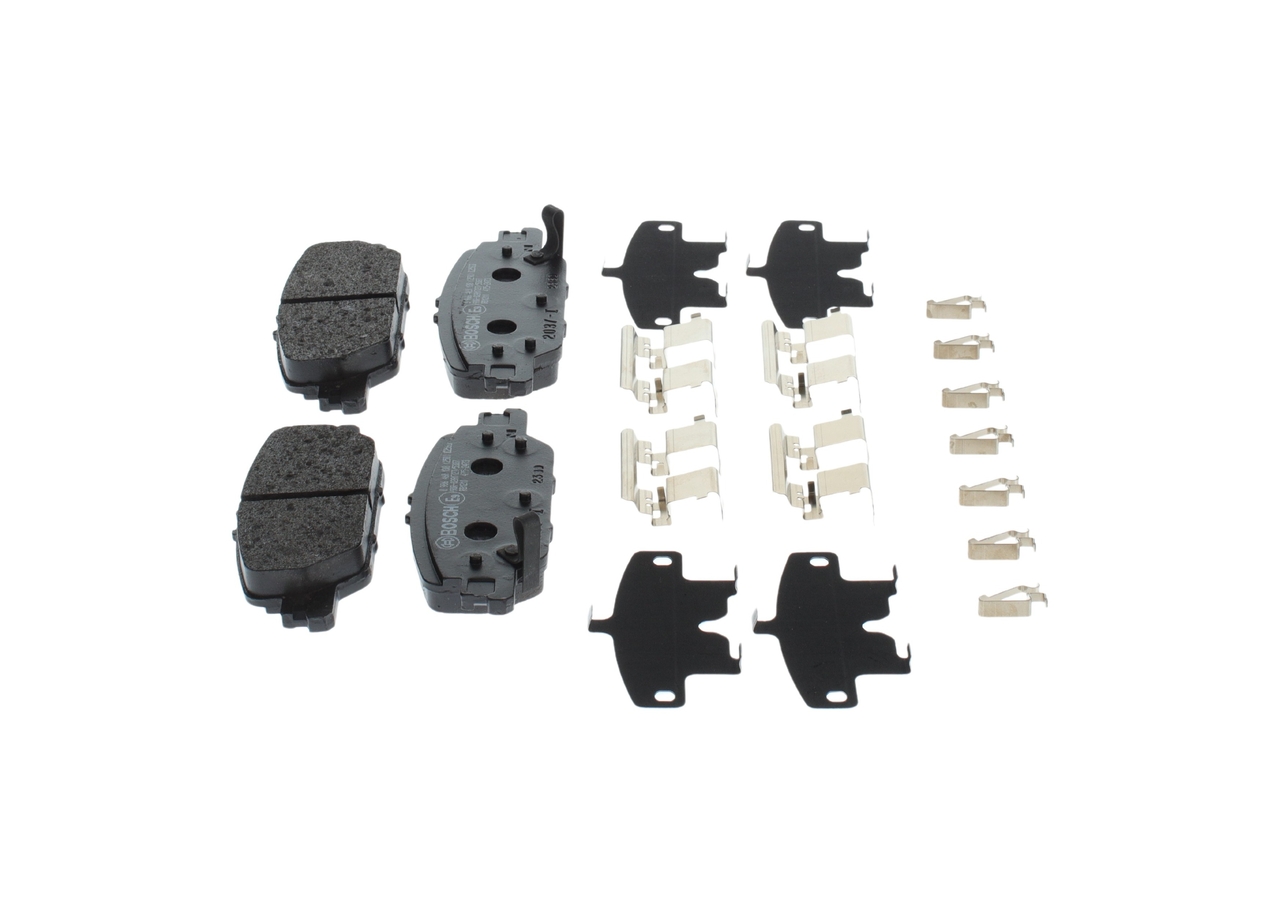 BOSCH Bremseklodser 0986460138 for HONDA