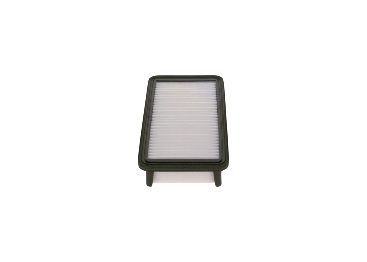 BOSCH Luftfilter f026400093 Filterindsats length_mm_203|Længde [mm]|262 width_mm_206|Bredde [mm]|132 height_mm_209|Højde [mm]|48 48mm for GURGEL KIA
