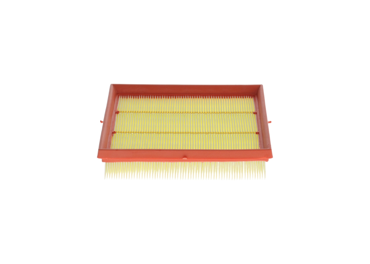 BOSCH Luftfilter f026400728 Filterindsats length_mm_203|Længde [mm]|199 width_mm_206|Bredde [mm]|169 height_mm_209|Højde [mm]|42 42mm for FORD