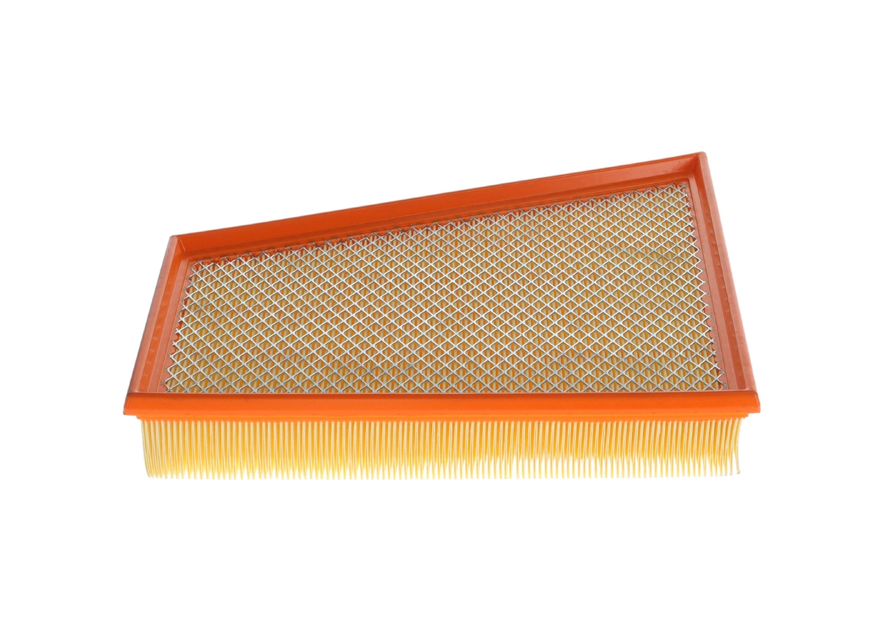 BOSCH Luftfilter f026400824 Filterindsats length_mm_203|Længde [mm]|300 width_mm_206|Bredde [mm]|280 height_mm_209|Højde [mm]|50 50mm for PORSCHE