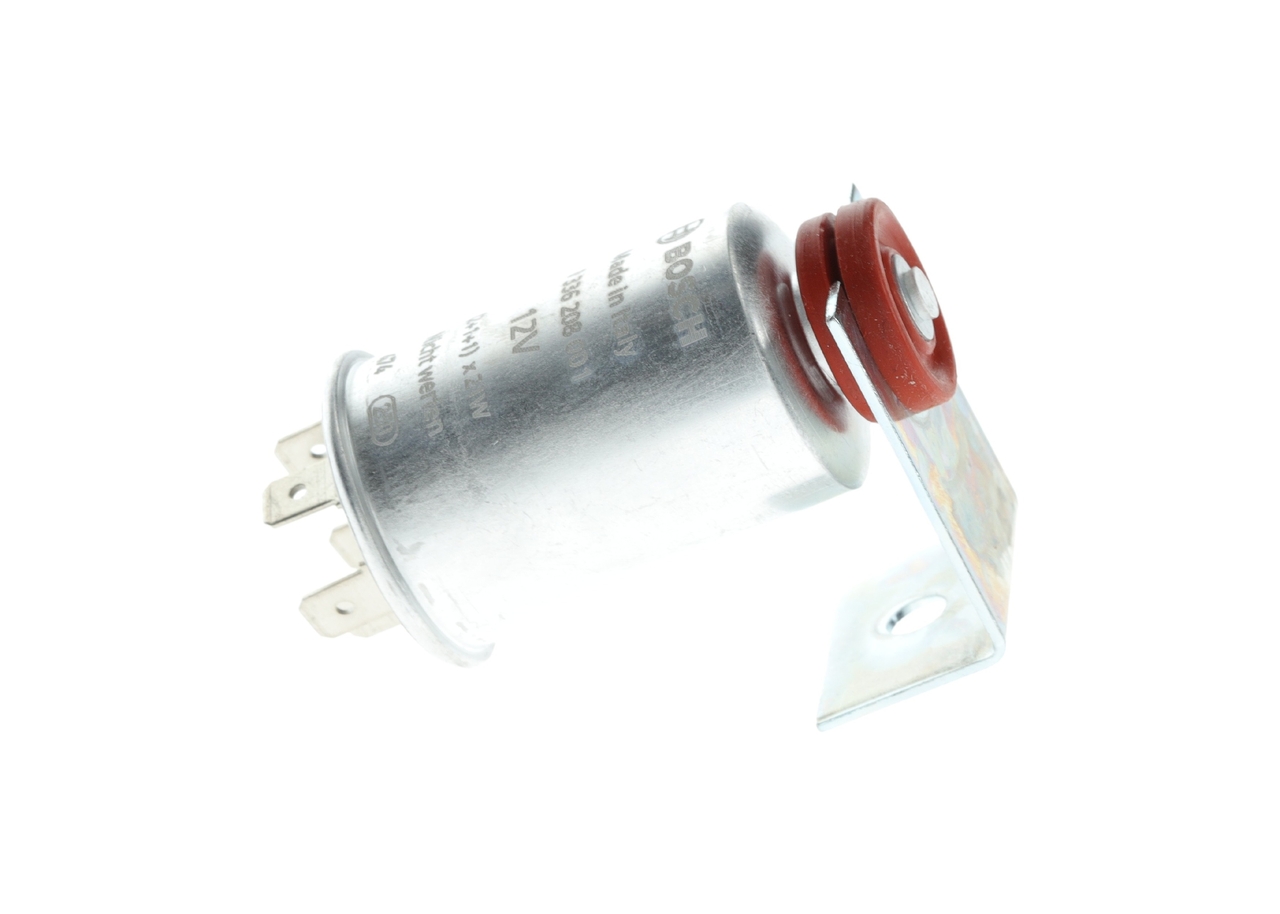 BOSCH Blinkrelæ 0336208001 for DAF PEUGEOT VOLVO OPEL LANCIA FIAT SAAB STEYR LAMBORGHINI ALFA ROMEO AUTO UNION VW BMW MERCEDES-BENZ PORSCHE RENAULT S