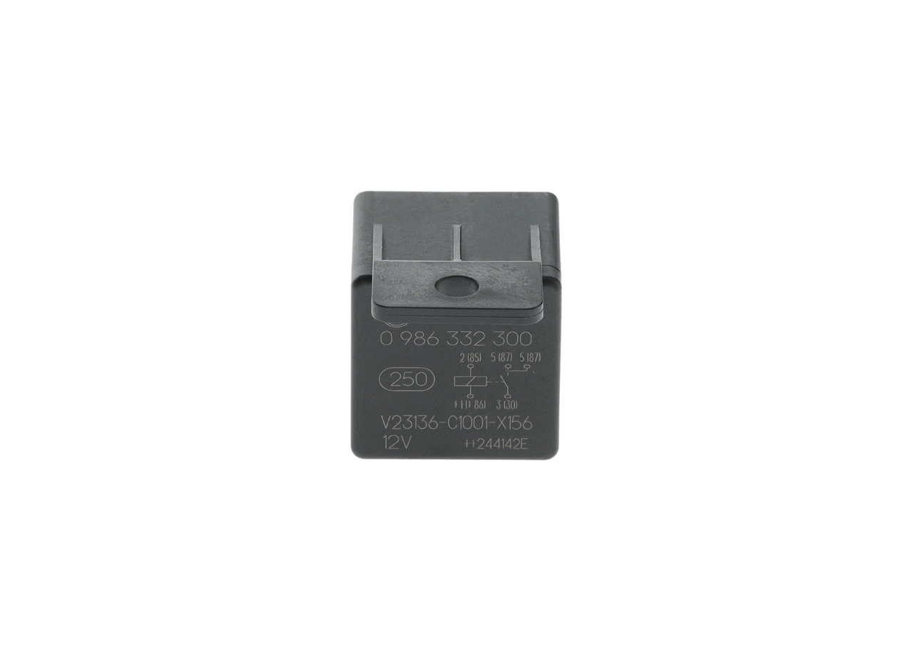 BOSCH Multifunktionsrelæ 0 986 332 300 for FERRARI VOLVO DAF ALFA ROMEO FORD OPEL VAUXHALL IVECO LANCIA PEUGEOT FIAT SAAB MOTO GUZZI VW HYUNDAI AUTO