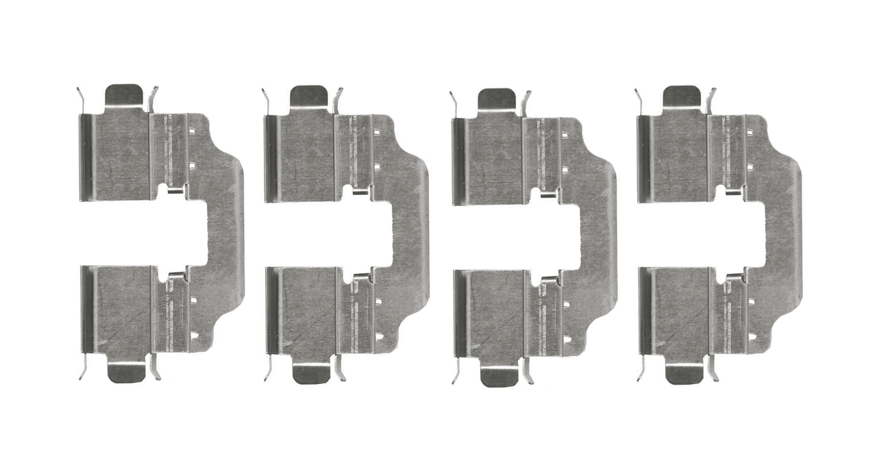 BOSCH Tilbehørssæt, skivebremsebelægning 1987474735 for RENAULT