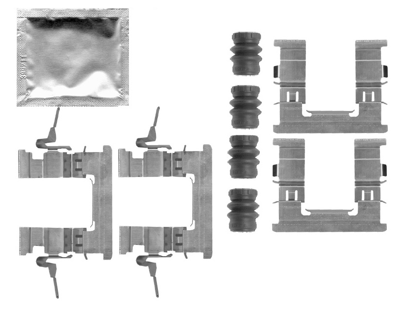 BOSCH Tilbehørssæt, skivebremsebelægning 1987474800