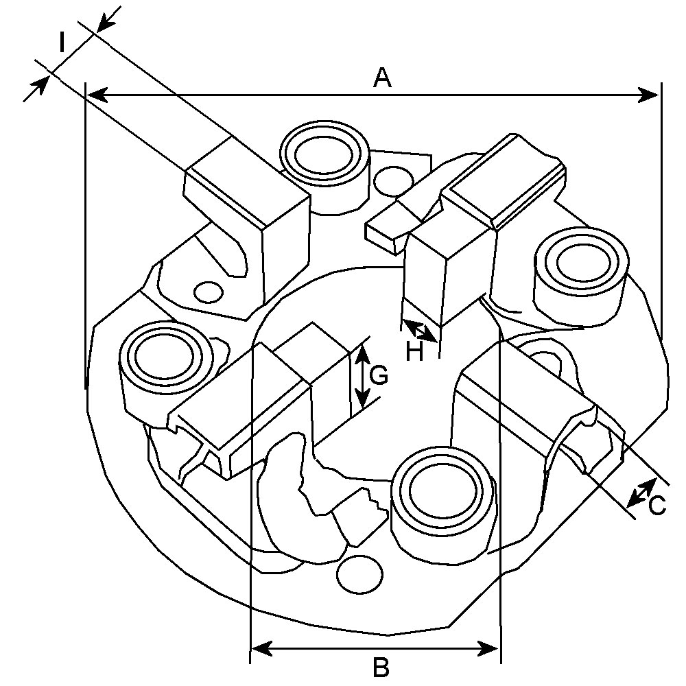 HC-CARGO f032133647 62mm for HYUNDAI MITSUBISHI RENAULT