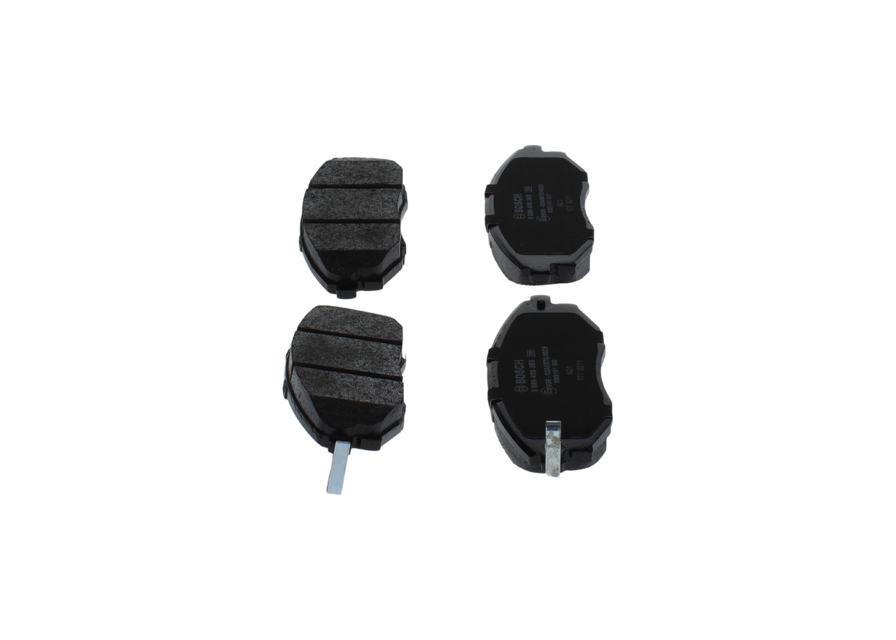 BOSCH Bremseklodser 0986495353 for DAEWOO