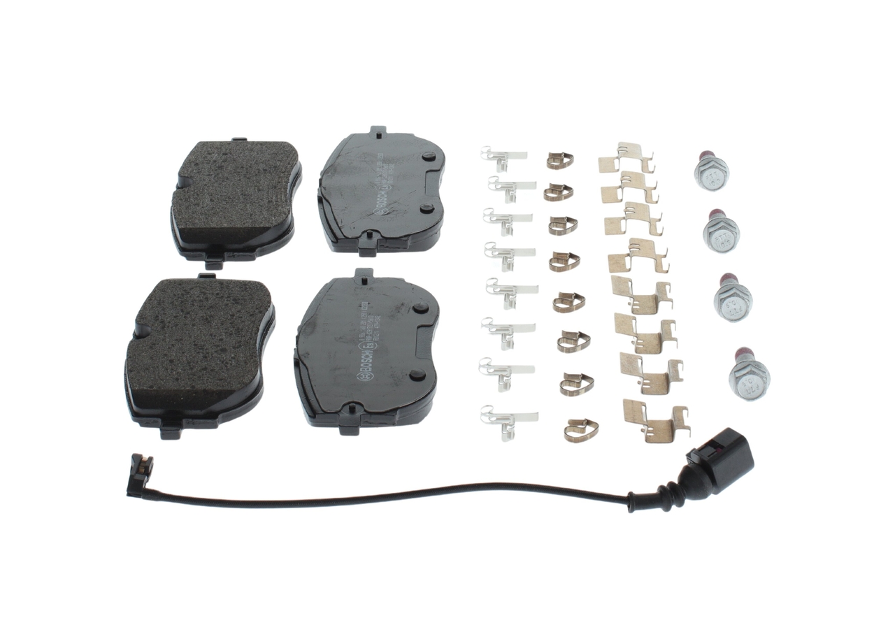 BOSCH Bremseklodser 0986460201 for VW