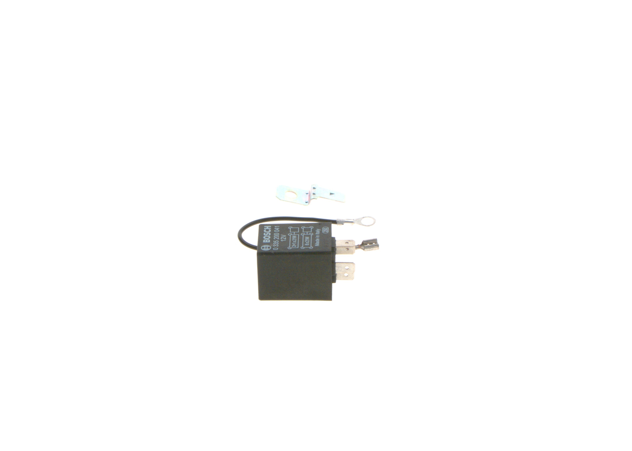 BOSCH Blinkrelæ 0335200041 for PEUGEOT FORD OPEL VOLVO IVECO FIAT LANCIA CHEVROLET OLDSMOBILE VW SEAT PUCH BMW MERCEDES-BENZ PORSCHE LAND ROVER