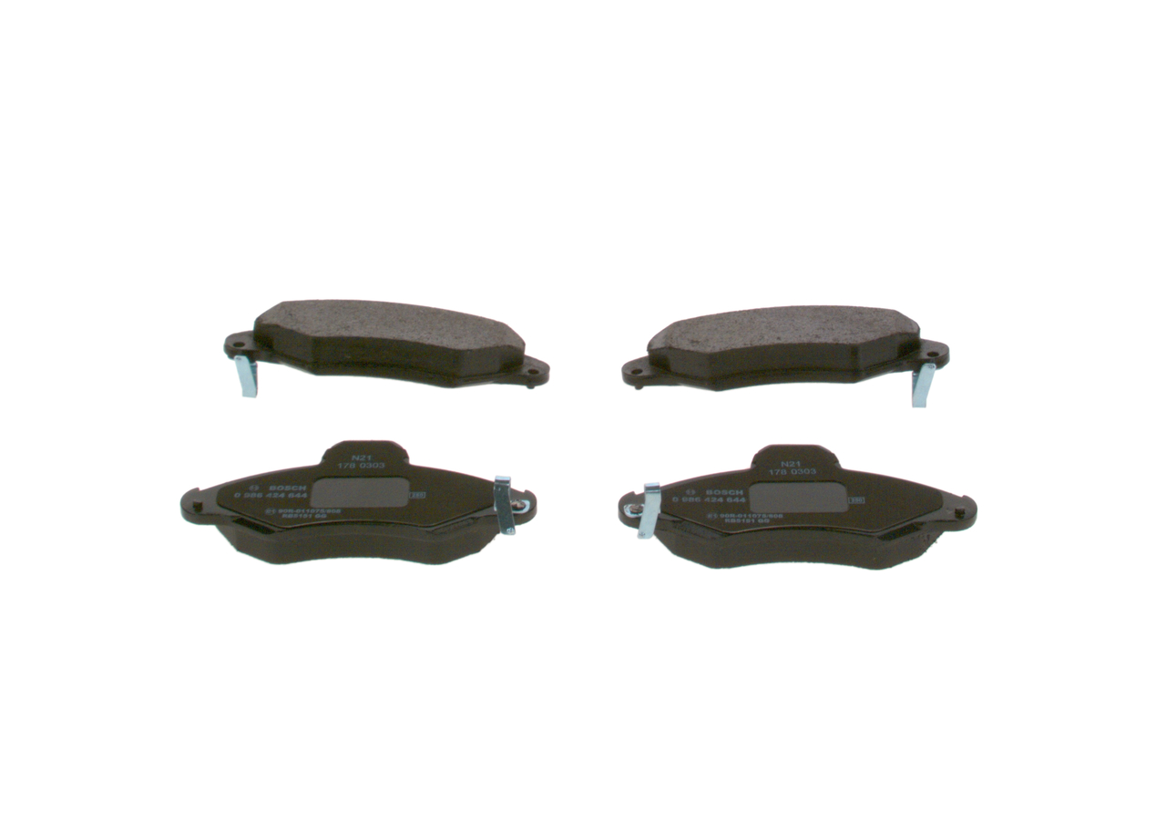 BOSCH Bremseklodser 0986424644 for FORD