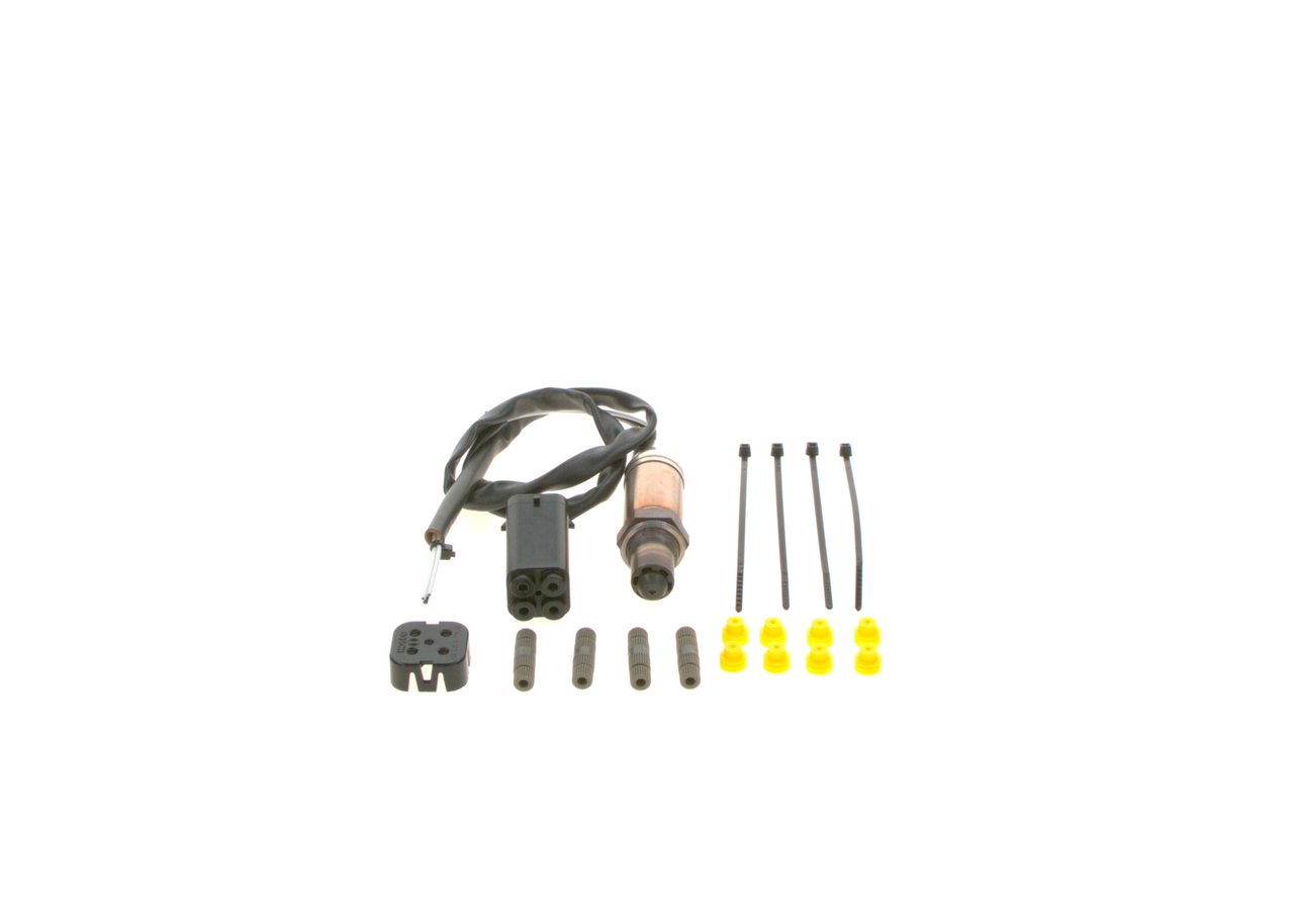 BOSCH Lambdasonde 0258986504 for OPEL VOLVO DODGE CHRYSLER SAAB ALFA ROMEO GMC VAUXHALL CADILLAC MERCEDES-BENZ VW MAZDA NISSAN SUZUKI