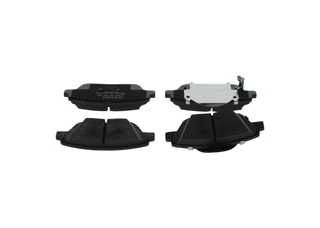 BOSCH Bremseklodser 0986494755 for HYUNDAI