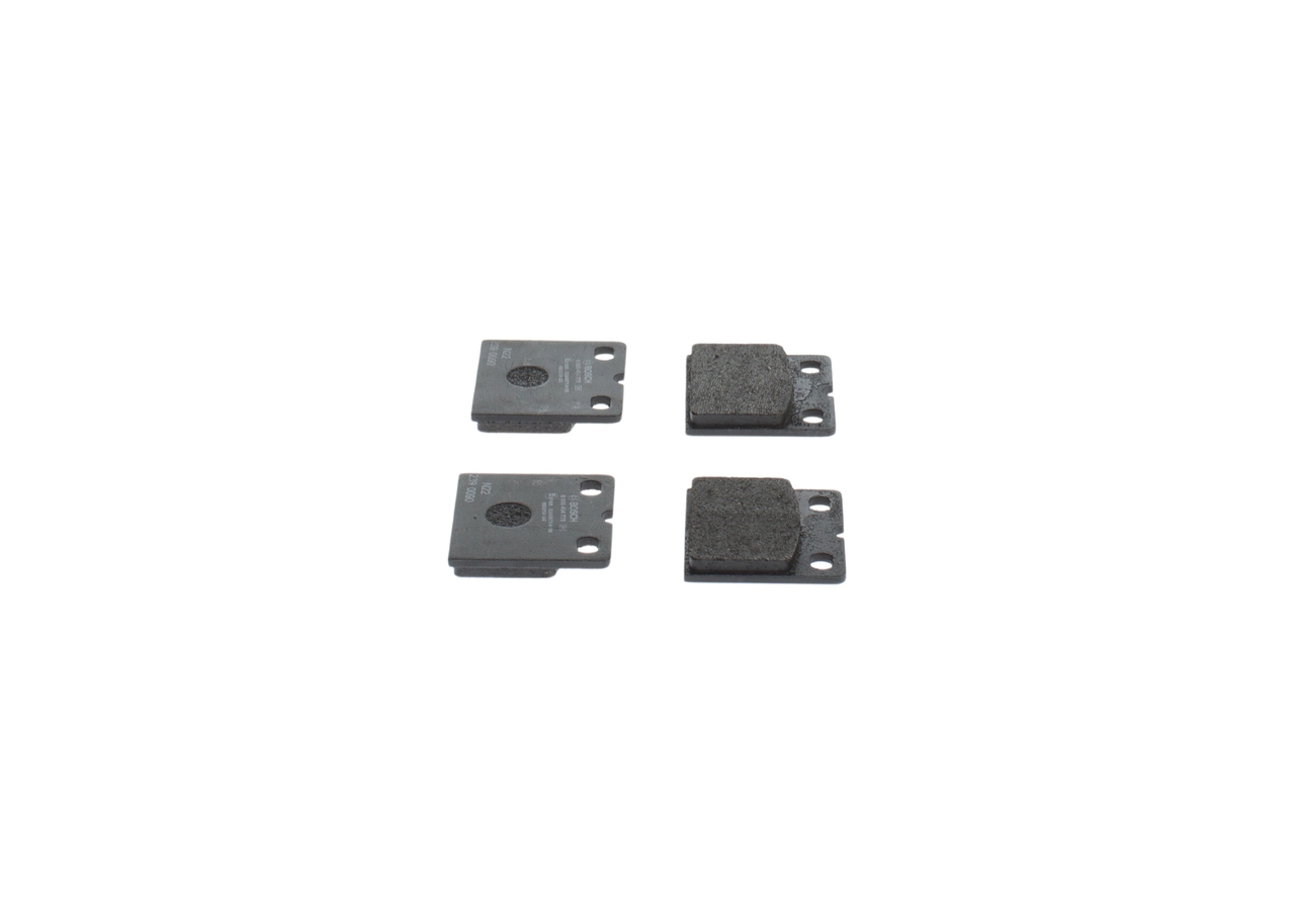 BOSCH Bremseklodssæt, parkeringsbremse 0986494775 for JAGUAR VW