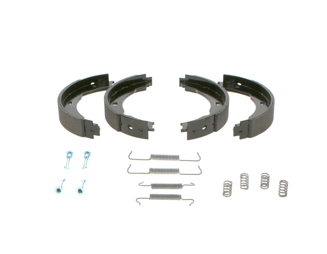 BOSCH Bremsebakkesæt, parkeringsbremse 0 986 487 579 for PEUGEOT