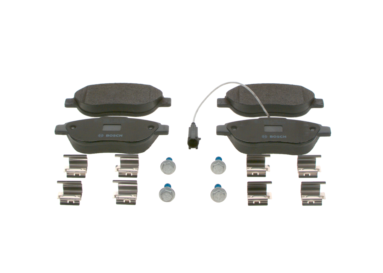 BOSCH Bremseklodser 0986424596 for PEUGEOT OPEL FIAT LANCIA ABARTH VAUXHALL HOLDEN