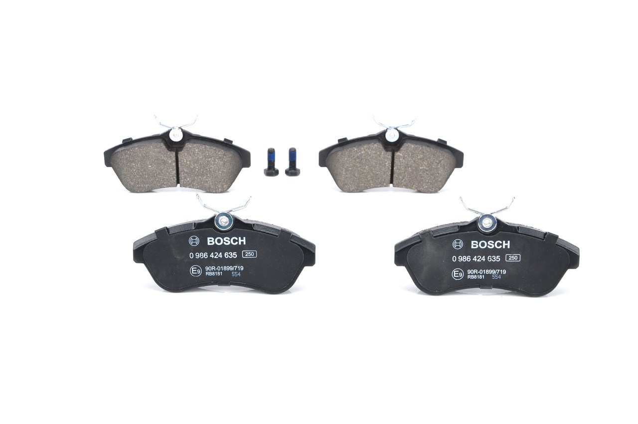 BOSCH Bremseklodser 0986424635 for PEUGEOT CITROËN