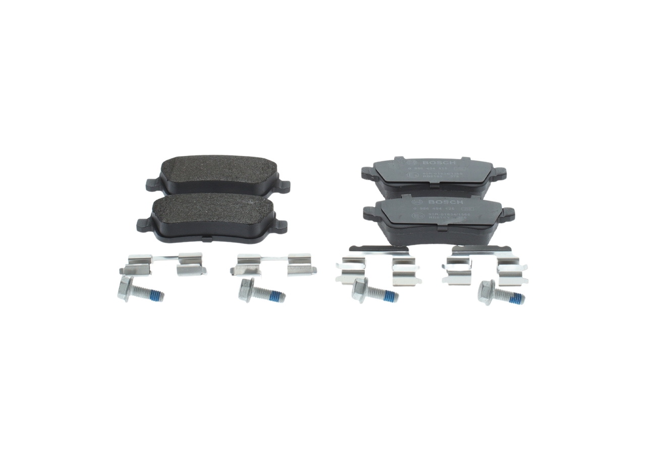 BOSCH Bremseklodser 0986494125 for FIAT LANCIA