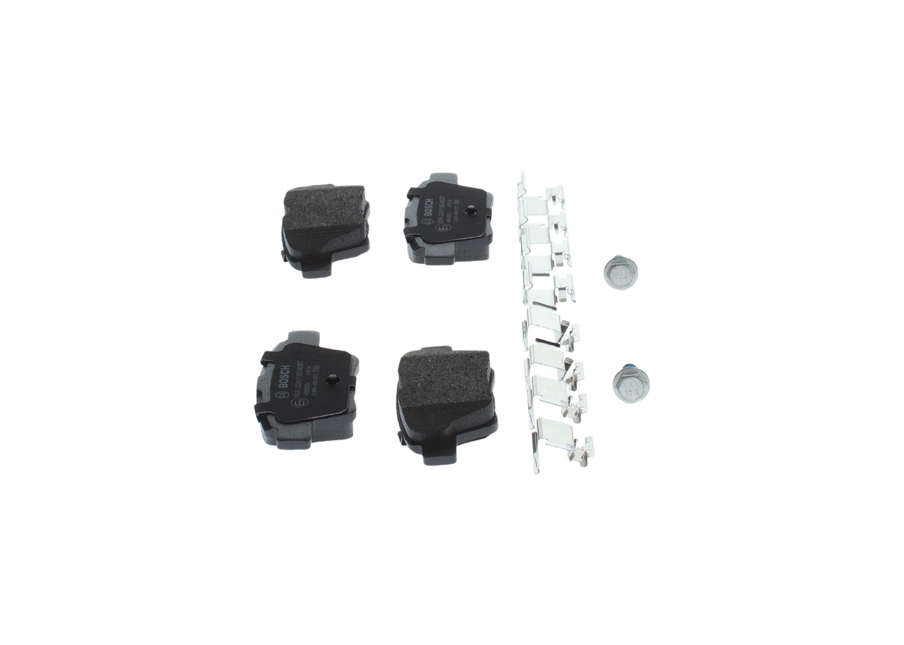 BOSCH Bremseklodser 0986494605 for PEUGEOT GEELY