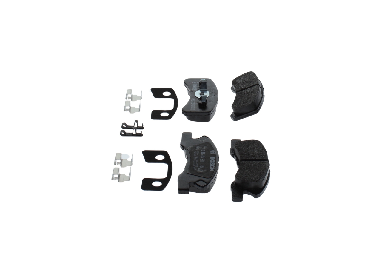 BOSCH Bremseklodser 0986494610 for DAIHATSU MITSUBISHI SUBARU