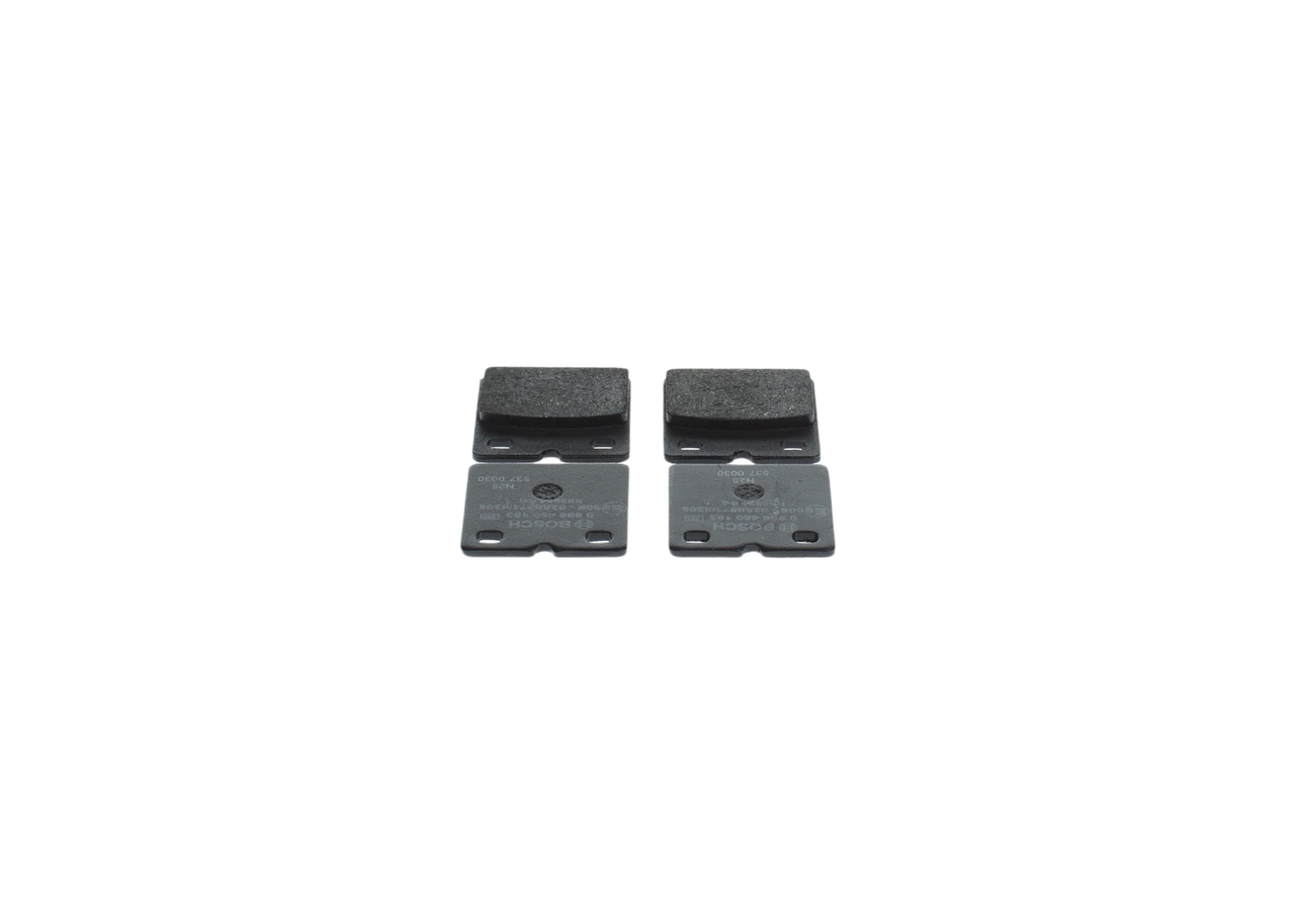 BOSCH Bremseklodssæt, parkeringsbremse 0986460193 for TESLA