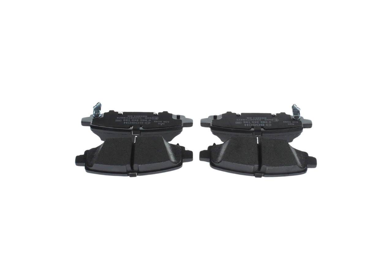 BOSCH Bremseklodser 0986460196 for CHRYSLER JEEP