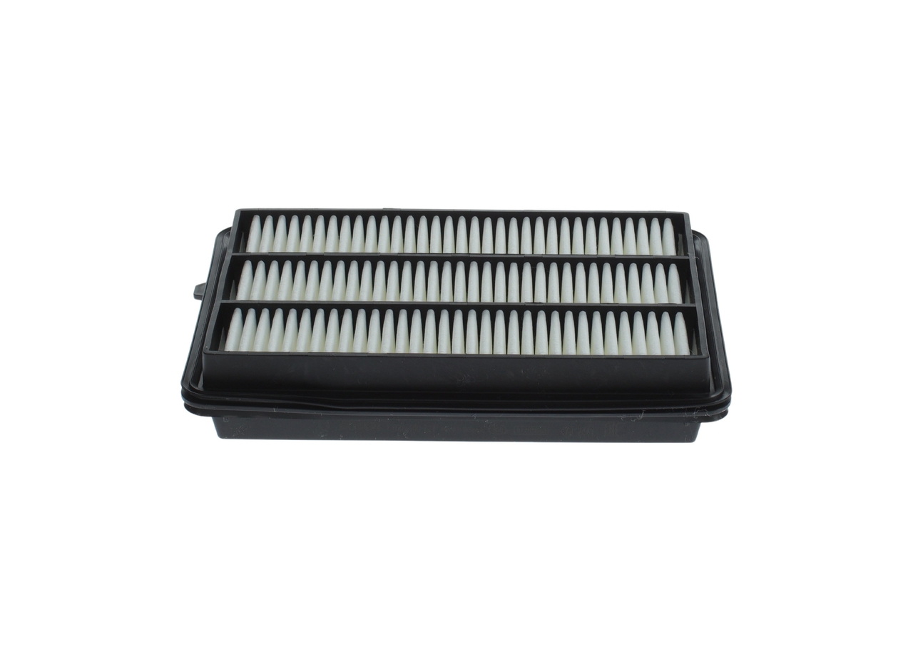 BOSCH Luftfilter f026400727 Filterindsats length_mm_203|Længde [mm]|260 width_mm_206|Bredde [mm]|171 height_mm_209|Højde [mm]|44 44mm for RENAULT