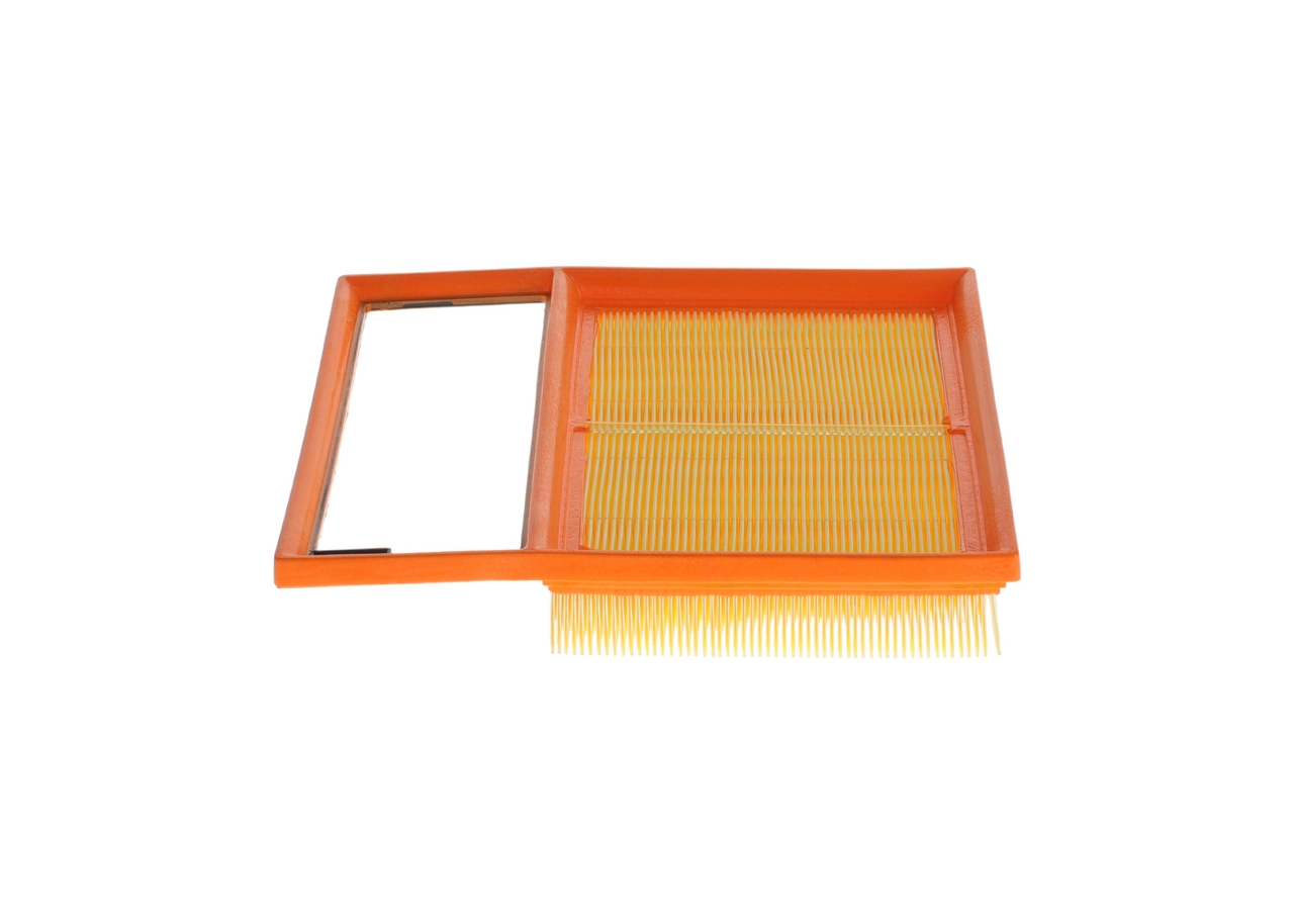 BOSCH Luftfilter f026400814 Filterindsats length_mm_203|Længde [mm]|206 width_mm_206|Bredde [mm]|237 height_mm_209|Højde [mm]|42 42mm for FORD