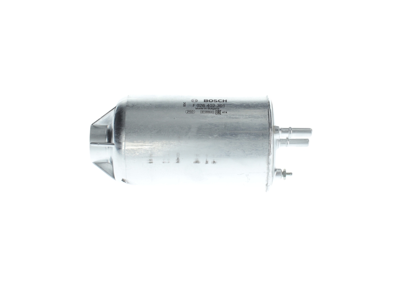 BOSCH Brændstof-filter f026402301 Lednings 235mm for MAN VW