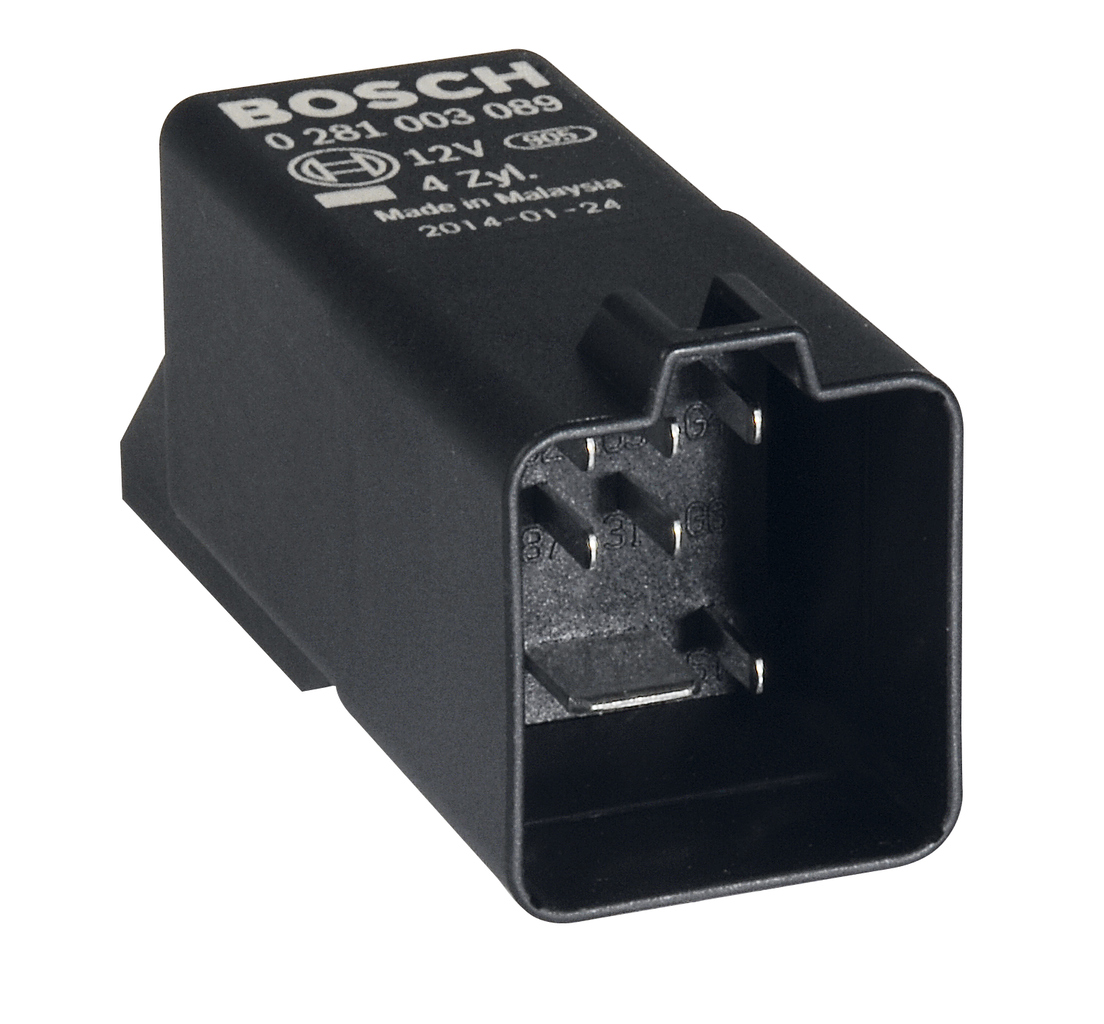 BOSCH Styreenhed, forvarmningstid 0 281 003 089 for VW