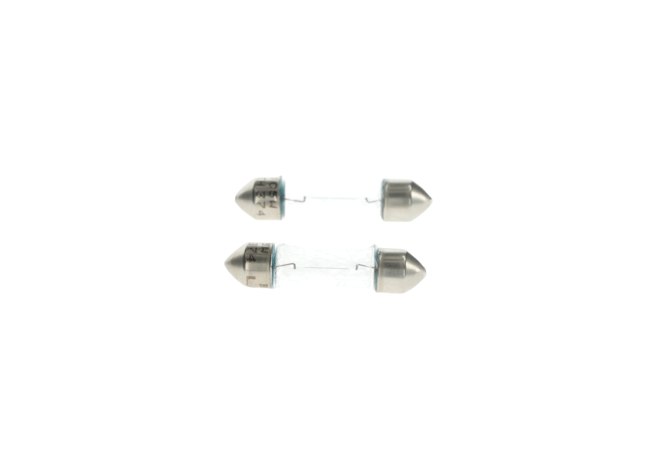 BOSCH Lampe, læselampe 1987301004 C5W for VOLVO DAF VAUXHALL FERRARI VW SKODA IVECO MAN MITSUBISHI TOYOTA ASTON MARTIN HOBBYCAR