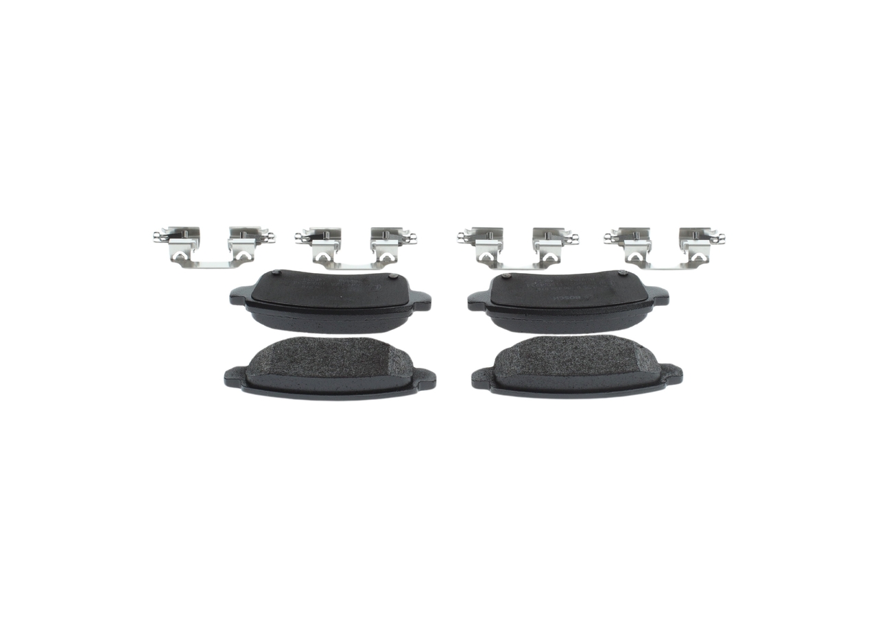 BOSCH Bremseklodser 0986494978 for MITSUBISHI NISSAN DACIA