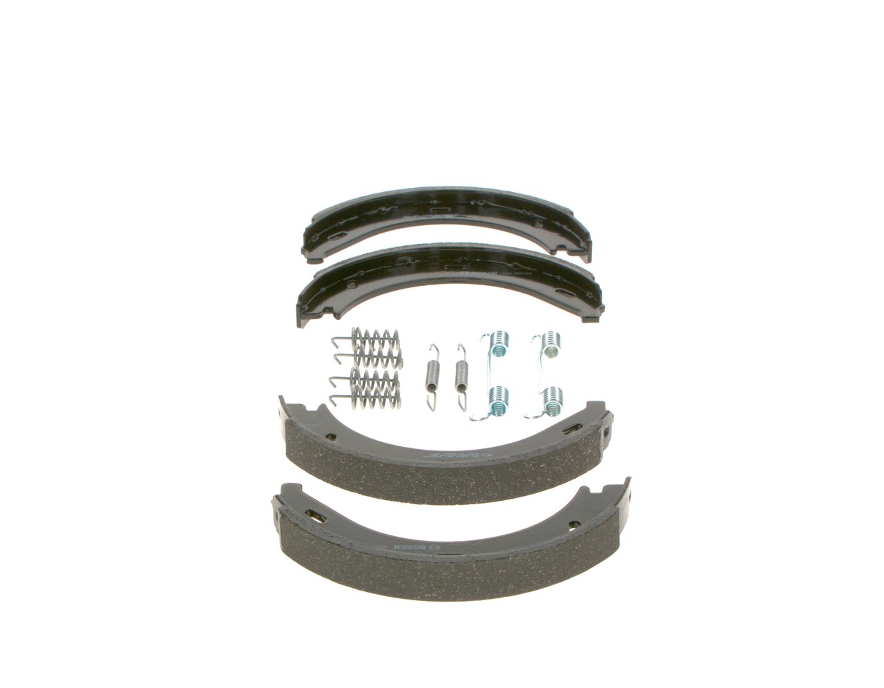 BOSCH Bremsebakkesæt, parkeringsbremse 0 986 487 605 for MERCEDES-BENZ