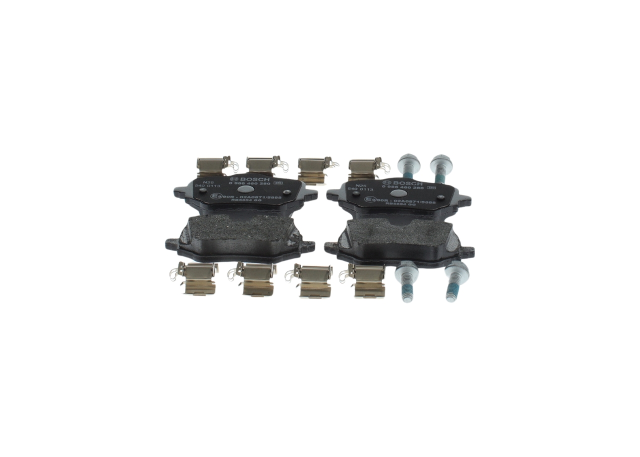 BOSCH Bremseklodser 0986460280 for BMW