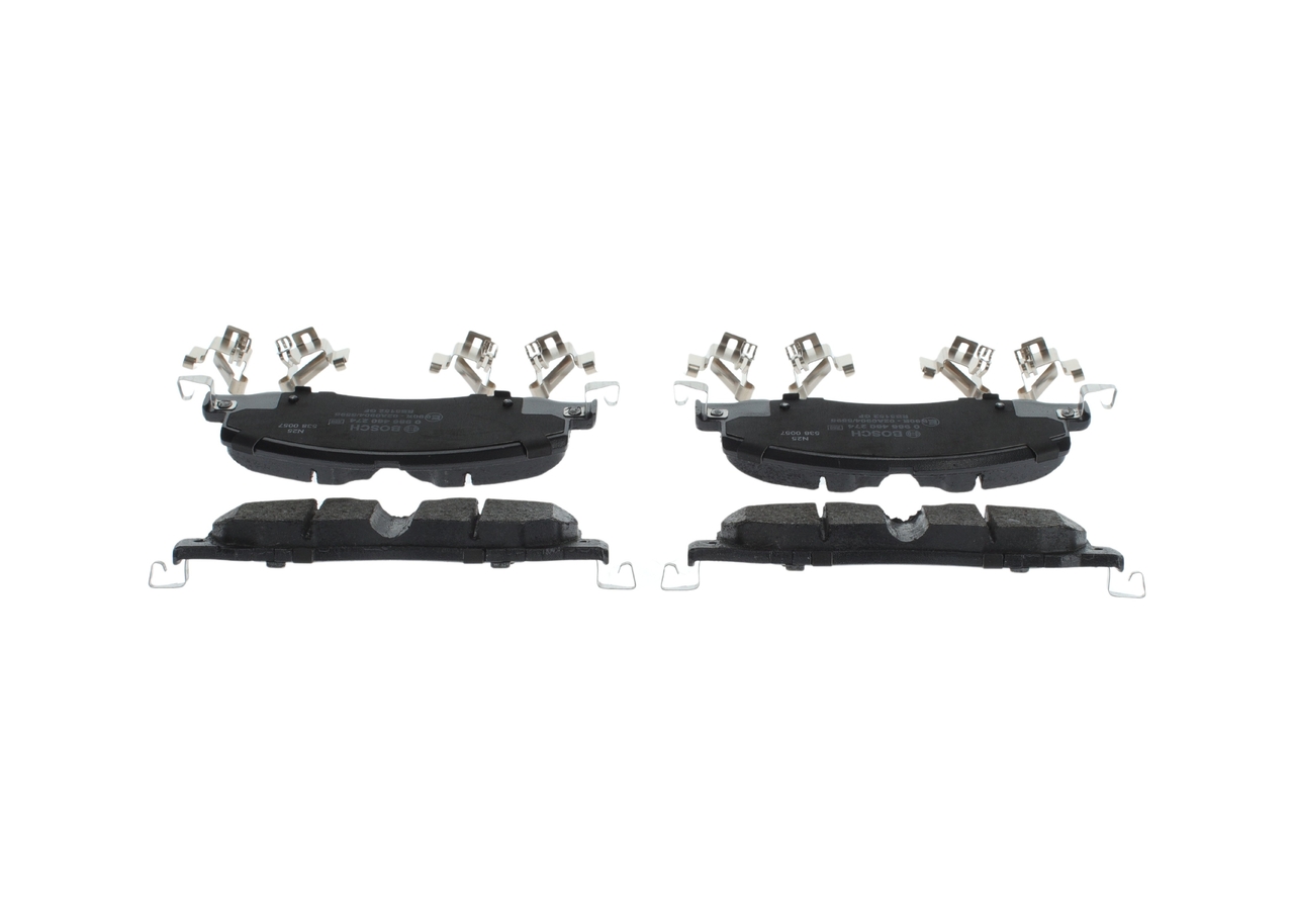 BOSCH Bremseklodser 0986460274 for FORD