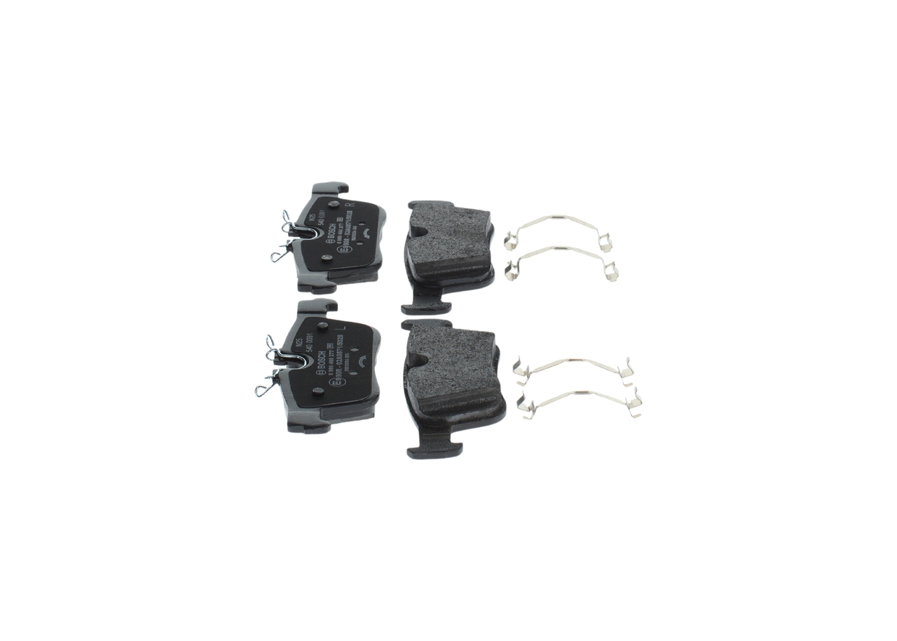 BOSCH Bremseklodser 0986460277 for VOLVO