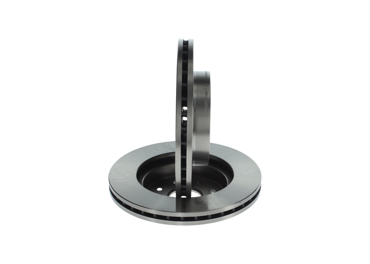 BOSCH Bremseskive 0986479231 ventileret 254mm 24mm for KIA