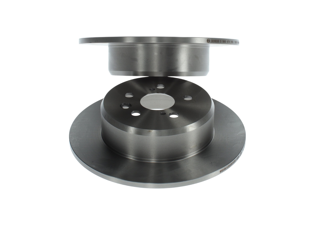 BOSCH Bremseskive 0986479243 fuld 288mm 10mm for TOYOTA