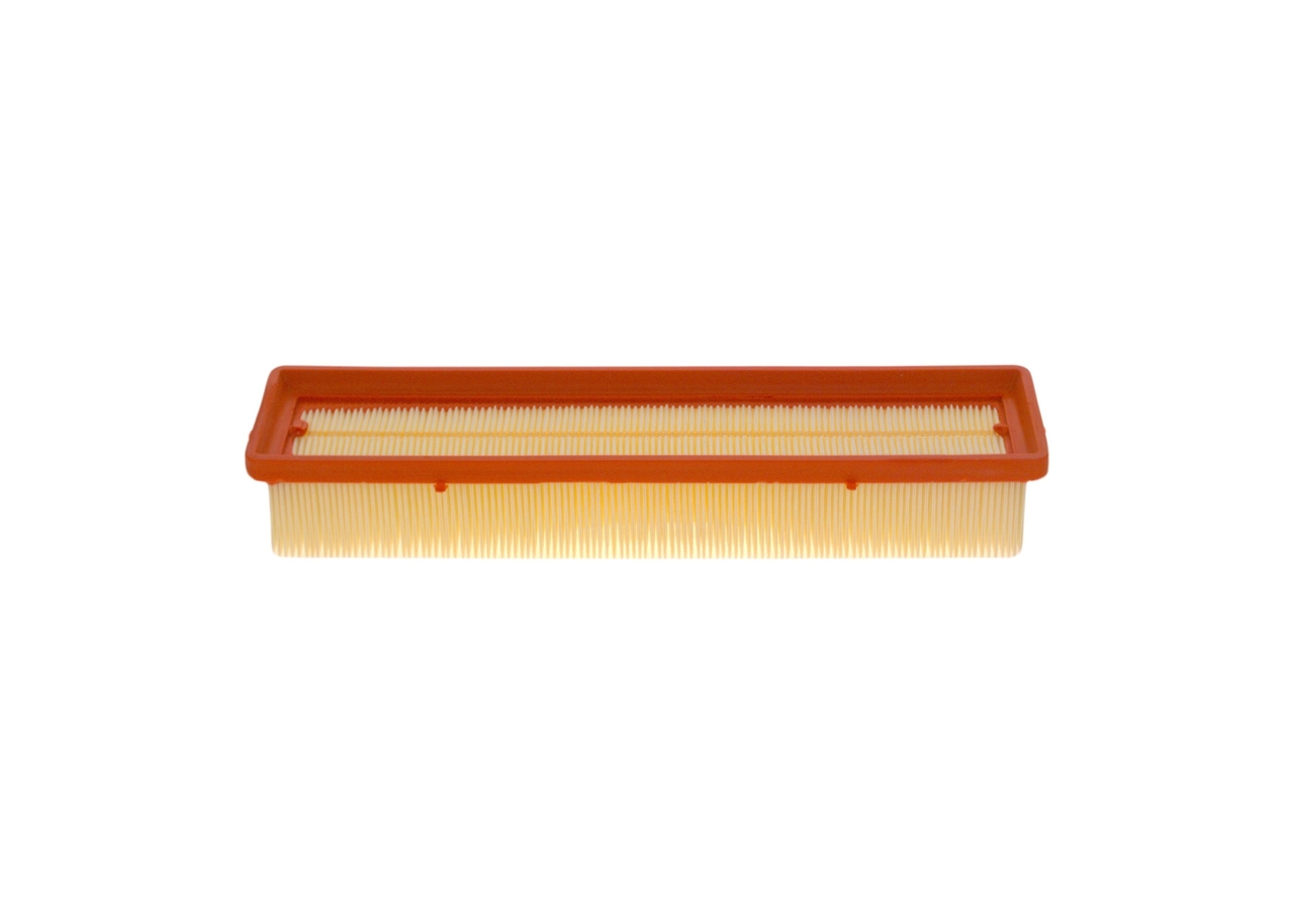 BOSCH Luftfilter f026400387 Filterindsats length_mm_203|Længde [mm]|355 width_mm_206|Bredde [mm]|81 height_mm_209|Højde [mm]|59 59mm for PEUGEOT DACI