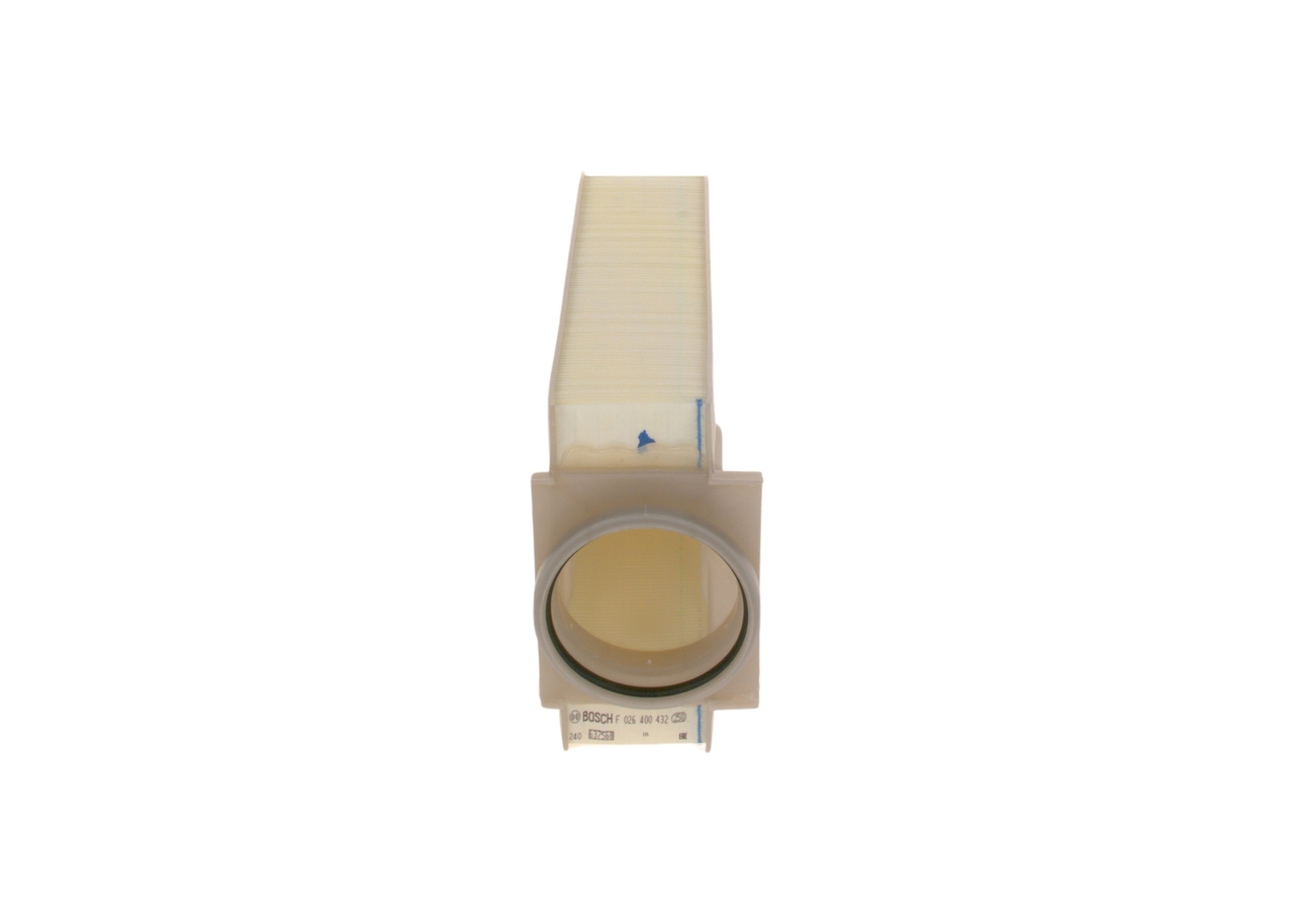 BOSCH Luftfilter f026400432 Filterindsats length_mm_203|Længde [mm]|350 width_mm_206|Bredde [mm]|176 height_mm_209|Højde [mm]|68 68mm for MERCEDES-BE