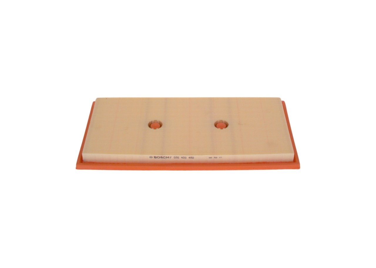 BOSCH Luftfilter f026400482 Filterindsats length_mm_203|Længde [mm]|424 width_mm_206|Bredde [mm]|201 height_mm_209|Højde [mm]|28 quantity_563|Mængde|1