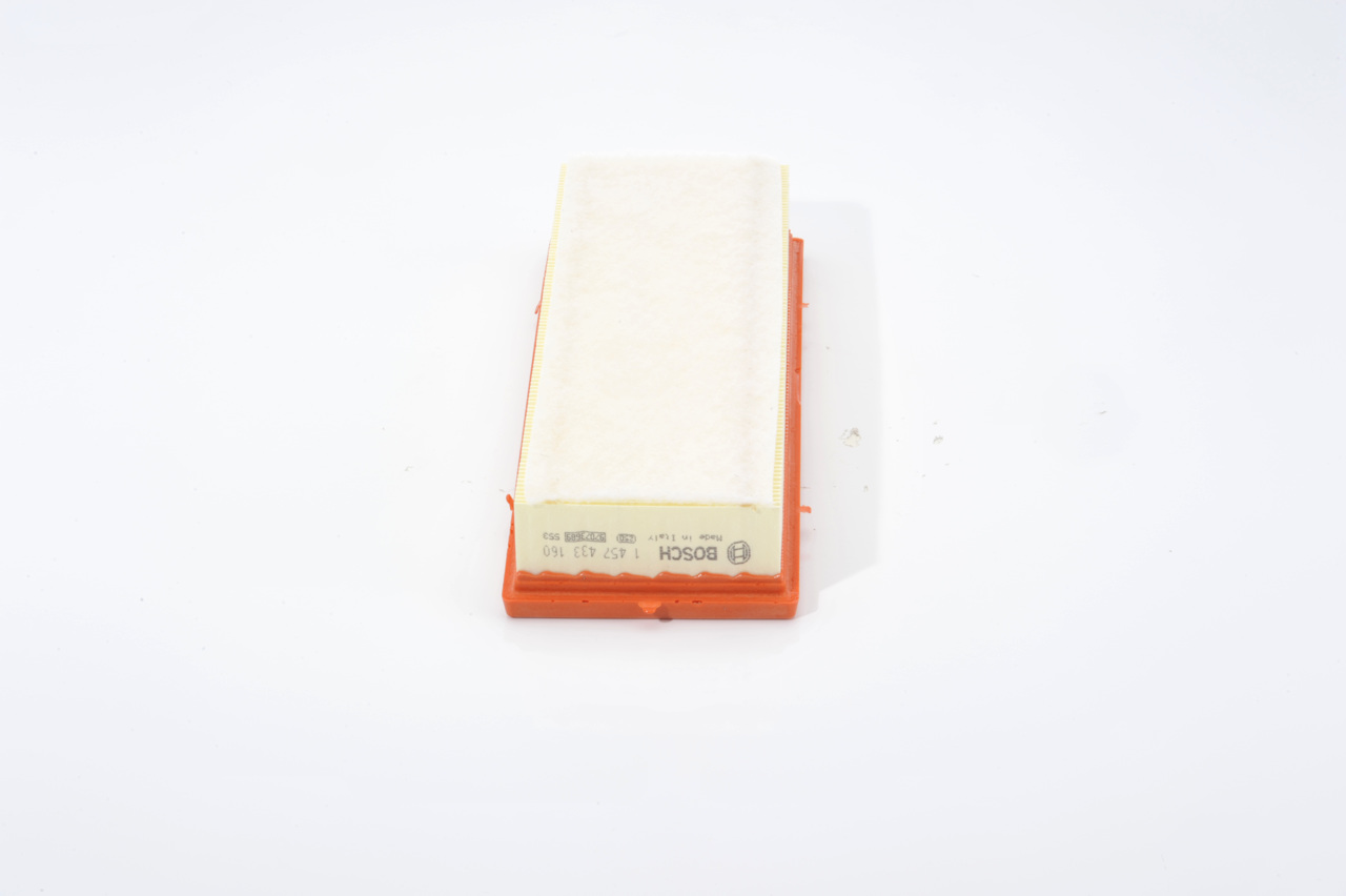 BOSCH Luftfilter 1457433160 Filterindsats length_mm_203|Længde [mm]|317 width_mm_206|Bredde [mm]|114 height_mm_209|Højde [mm]|59 59mm for PEUGEOT CIT
