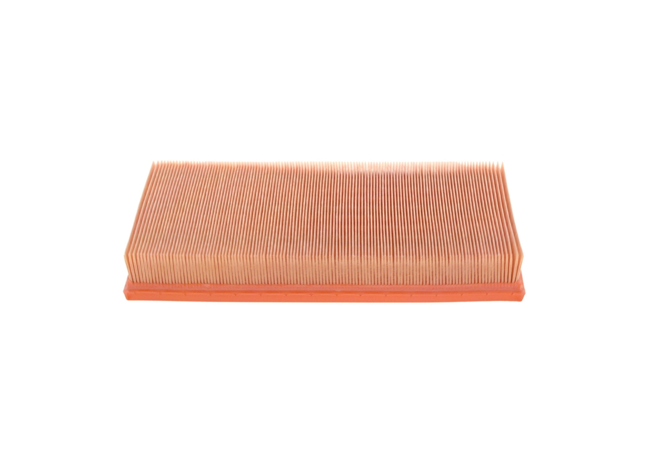 BOSCH Luftfilter 1457433276 Filterindsats length_mm_203|Længde [mm]|335 width_mm_206|Bredde [mm]|171 height_mm_209|Højde [mm]|38 38mm for VOLVO MITSU